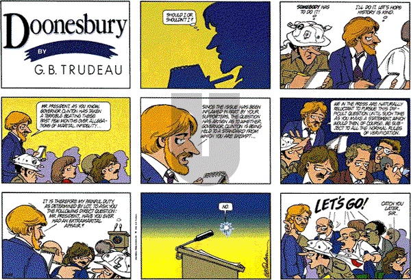 Doonesbury on Sunday May 24, 1992 Comic Strip