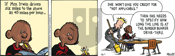 Frazz on Monday December 1, 2008 Comic Strip