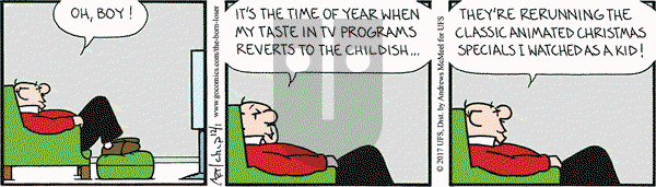 The Born Loser on Friday December 1, 2017 Comic Strip
