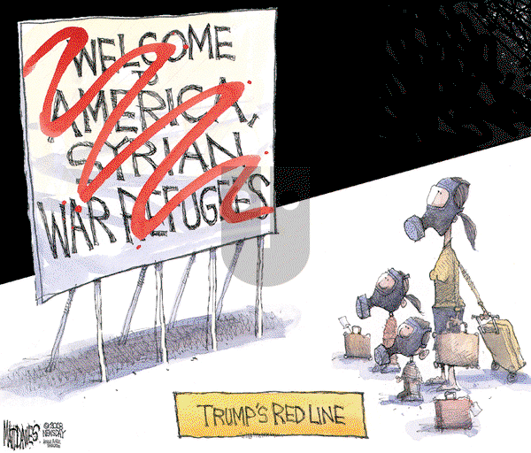 Matt Davies on Tuesday April 17, 2018 Comic Strip