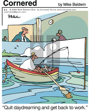 Cornered on Monday August 4, 2014 Comic Strip