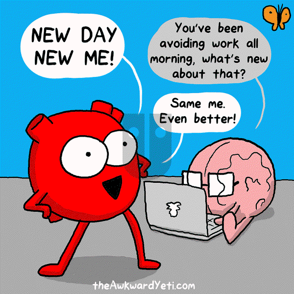 The Awkward Yeti on Friday December 22, 2017 Comic Strip