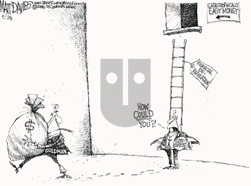 Matt Davies - Wednesday April 28, 2010 Comic Strip