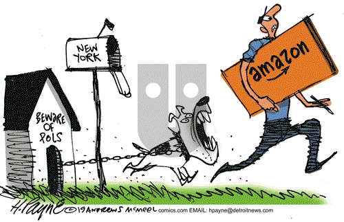 Henry Payne on Tuesday February 19, 2019 Comic Strip