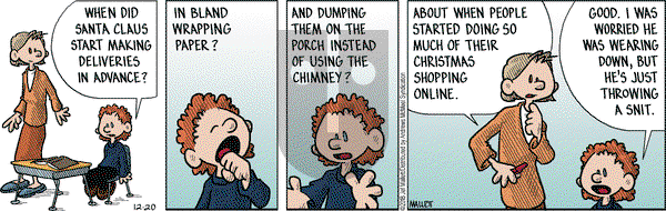 Frazz on Thursday December 20, 2018 Comic Strip
