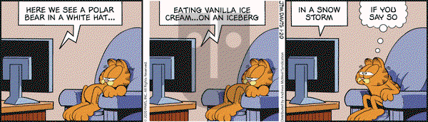 Garfield on Monday January 20, 2020 Comic Strip