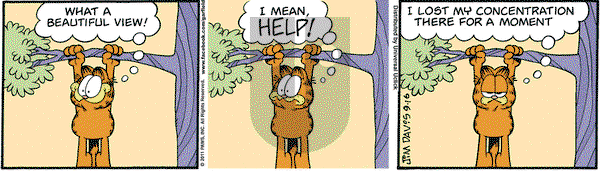 Garfield on Friday September 16, 2011 Comic Strip