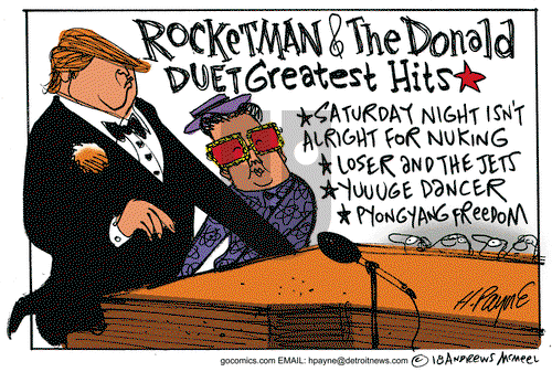 Henry Payne on Tuesday June 12, 2018 Comic Strip