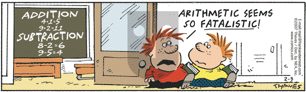 Frank and Ernest on Saturday February 3, 2007 Comic Strip
