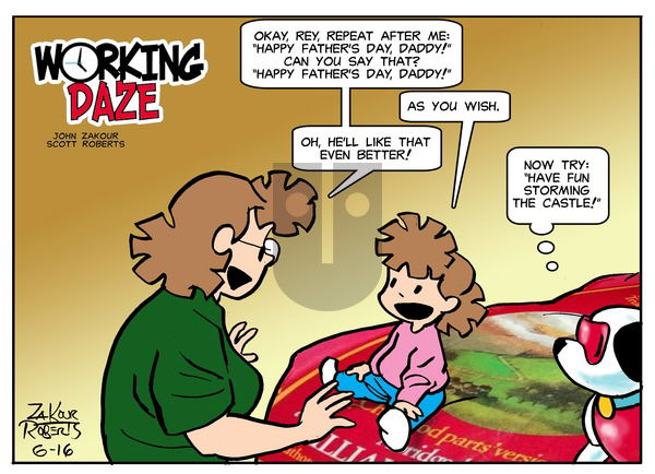 Working Daze - Sunday June 16, 2019 Comic Strip