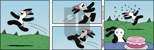 Buni on Monday February 29, 2016 Comic Strip