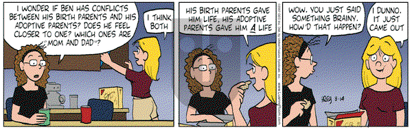 Luann on Tuesday August 14, 2007 Comic Strip
