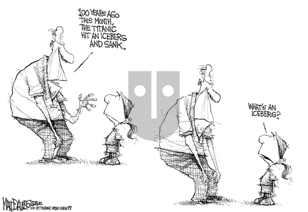 Matt Davies on Wednesday April 4, 2012 Comic Strip