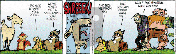 Over the Hedge on Tuesday February 24, 2015 Comic Strip