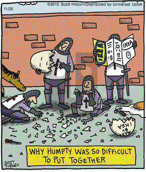 The Argyle Sweater on Wednesday November 25, 2015 Comic Strip