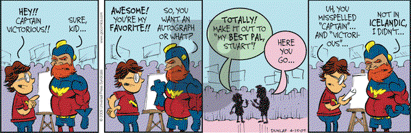 Ink Pen on Wednesday April 15, 2009 Comic Strip