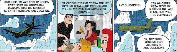 Rip Haywire on Thursday July 25, 2019 Comic Strip