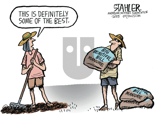 Jeff Stahler on Friday June 6, 2025 Comic Strip