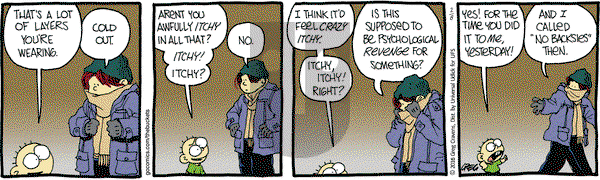 The Buckets on Monday February 8, 2016 Comic Strip