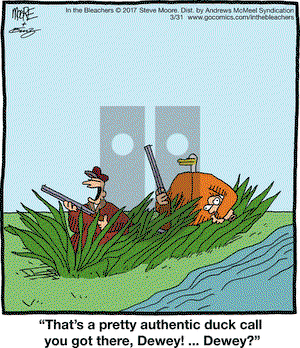 In the Bleachers on Friday March 31, 2017 Comic Strip