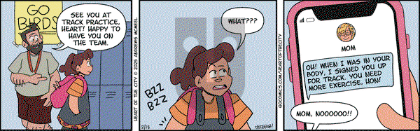 Heart of the City - Tuesday February 18, 2025 Comic Strip