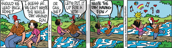 Rose is Rose on Wednesday August 28, 2019 Comic Strip