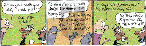 The Knight Life on Monday February 17, 2014 Comic Strip