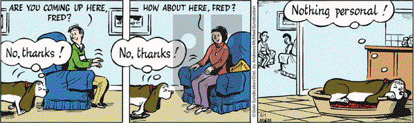Fred Basset on Tuesday May 1, 2018 Comic Strip