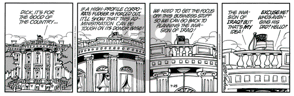 Doonesbury on Sunday August 4, 2002 Comic Strip