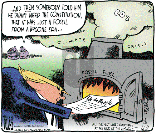 Tom Toles on Monday December 2, 2019 Comic Strip