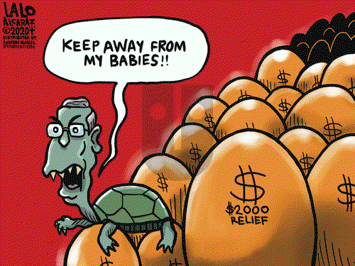 Lalo Alcaraz on Thursday December 31, 2020 Comic Strip