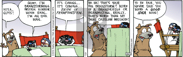 Get Fuzzy on Saturday November 24, 2012 Comic Strip