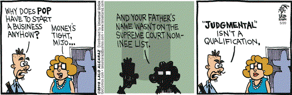 La Cucaracha - Thursday May 20, 2010 Comic Strip