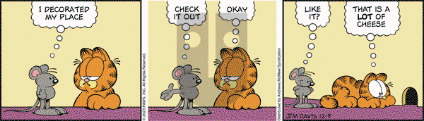 Garfield - Saturday December 9, 2023 Comic Strip