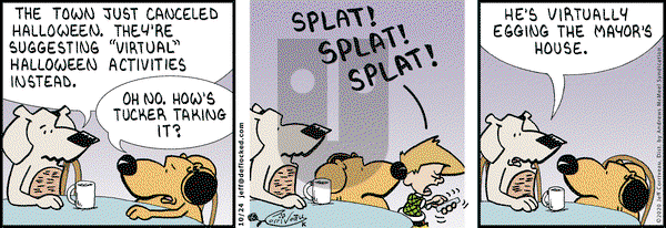 DeFlocked on Saturday October 24, 2020 Comic Strip