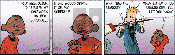 Frazz on Friday March 30, 2018 Comic Strip