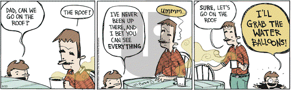 Wallace the Brave on Monday August 20, 2018 Comic Strip