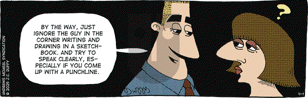 The Fusco Brothers on Tuesday April 1, 2025 Comic Strip