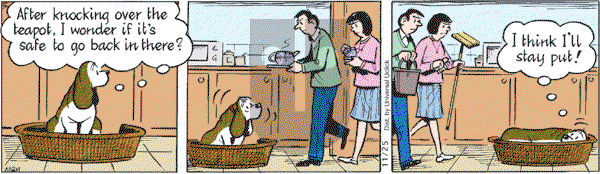 Fred Basset on Thursday November 25, 2010 Comic Strip