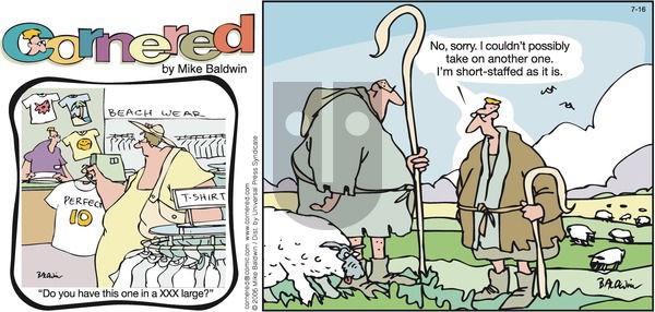 Cornered on Sunday July 16, 2006 Comic Strip