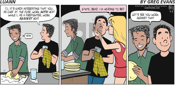 Luann on Sunday July 7, 2019 Comic Strip