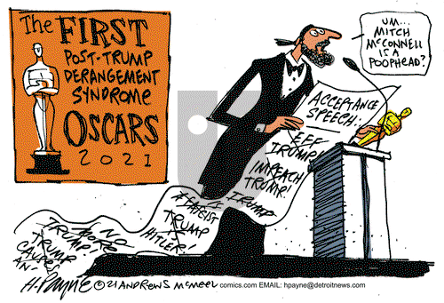 Henry Payne on Monday April 26, 2021 Comic Strip