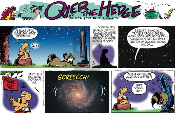 Over the Hedge on Sunday August 30, 2015 Comic Strip