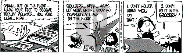 Rose is Rose on Friday November 1, 1991 Comic Strip