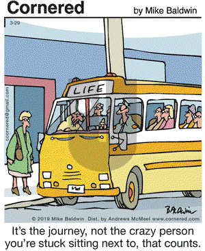 Cornered on Friday March 29, 2019 Comic Strip