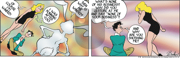 9 Chickweed Lane on Saturday July 4, 2015 Comic Strip