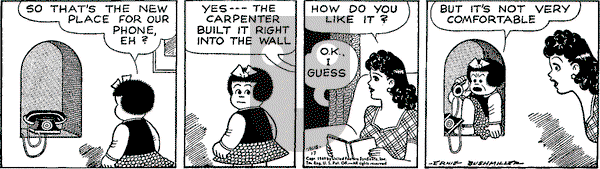 Nancy Classics on Wednesday August 17, 2016 Comic Strip