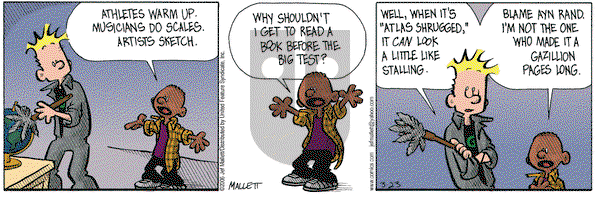 Frazz on Thursday March 23, 2006 Comic Strip