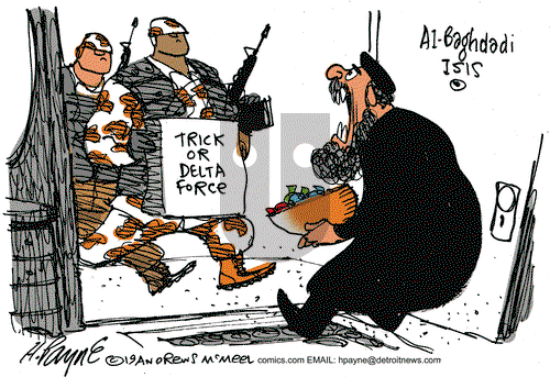 Henry Payne on Tuesday October 29, 2019 Comic Strip