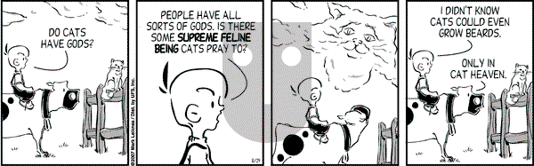 Cow and Boy Classics on Wednesday August 29, 2007 Comic Strip